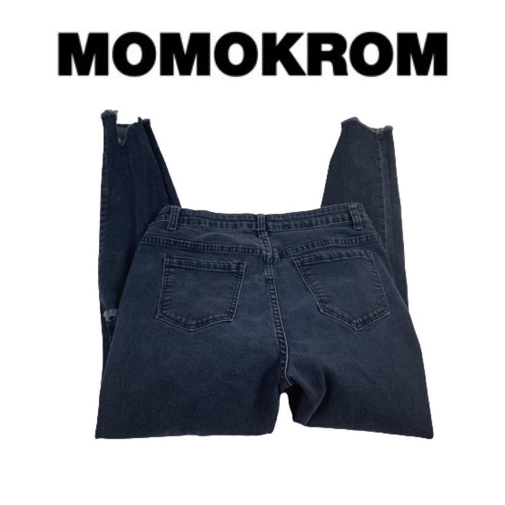 Momokrom Distressed Jeans. Sz UK 14. EU 42